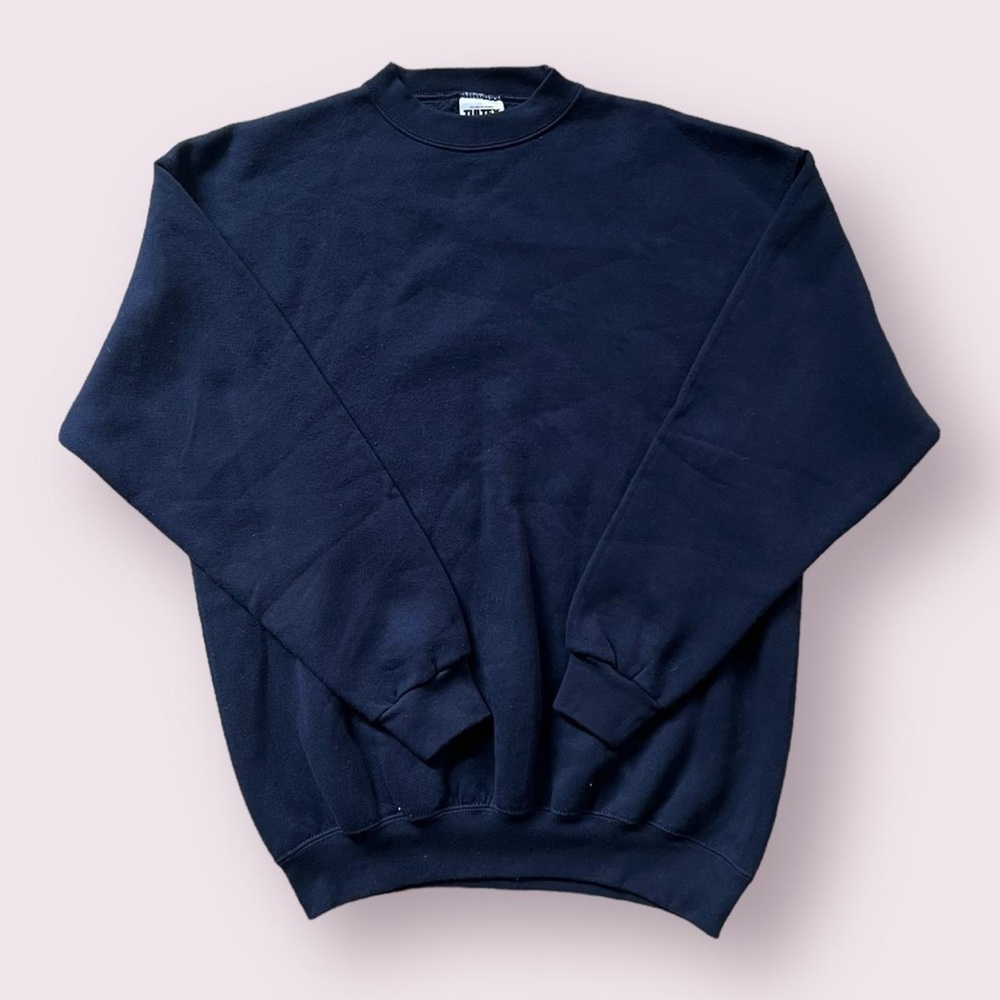 Tultex Blank Crewneck Sweatshirt - Navy